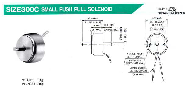 pԦqϧlK Small Push-Pull Solenoids